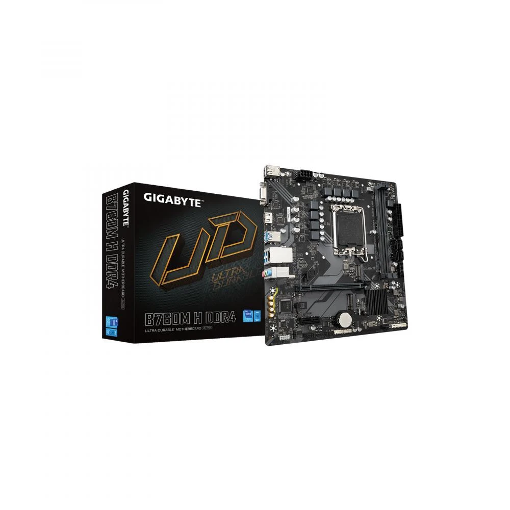 Материнська плата GIGABYTE B760M H DDR4 (UA)