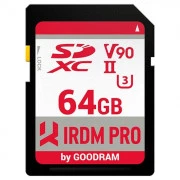GOODRAM 64 GB SDXC UHS-II U3 IRDM PRO IRP-S9B0-0640R11