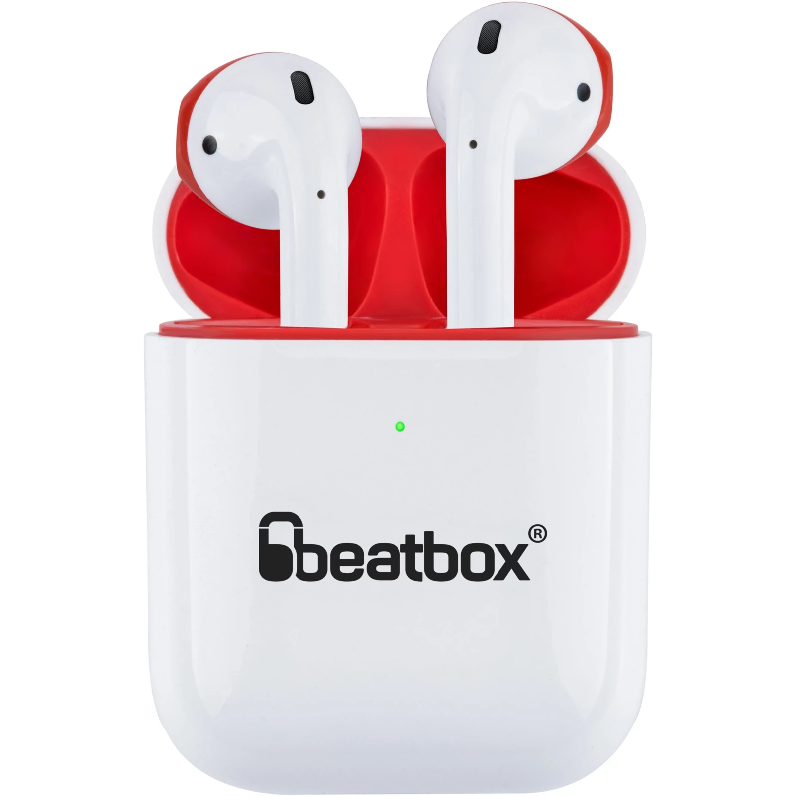 BeatBox PODS AIR 2 Wireless Charging White-Red (bbpair2wcwr) (UA)