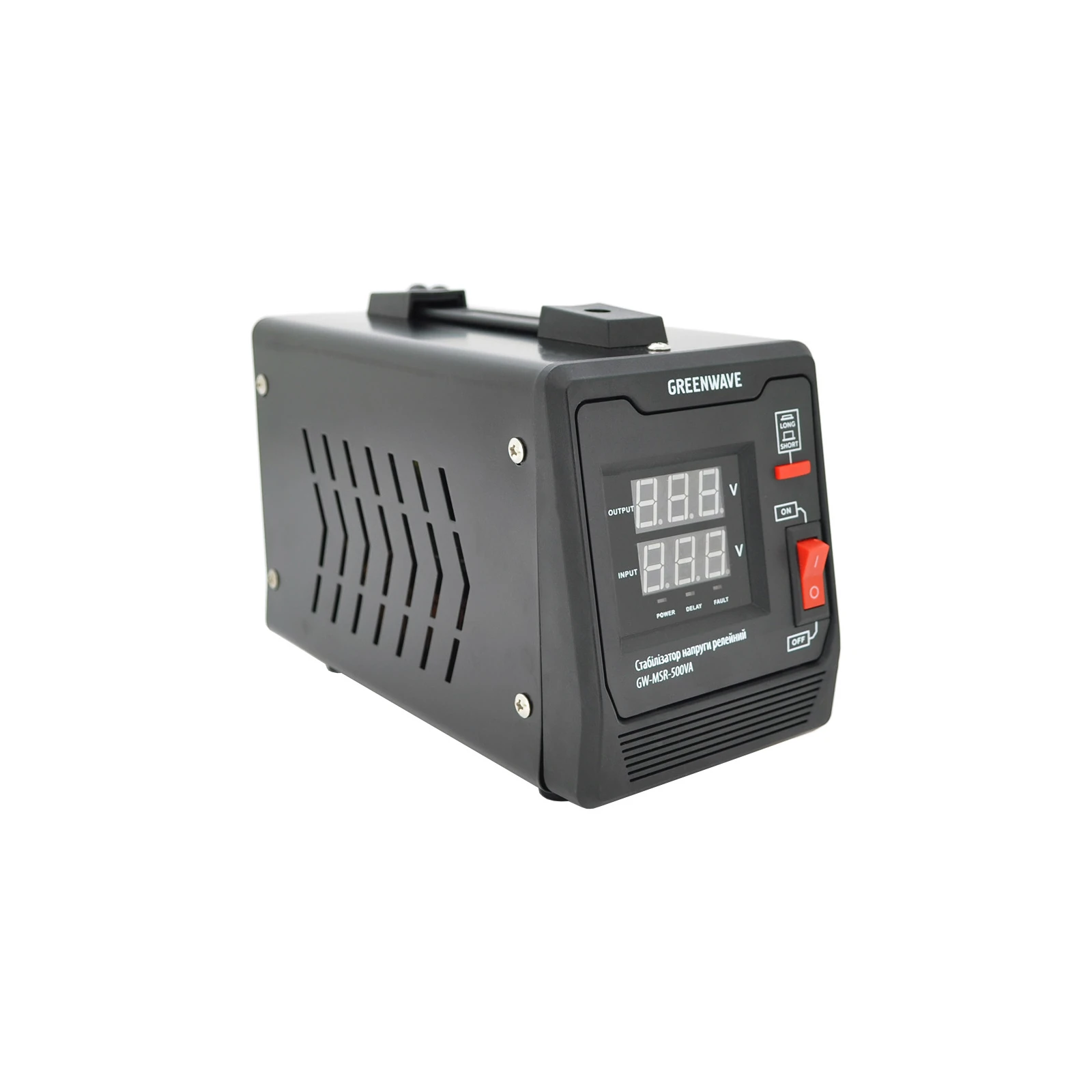 Стабілізатор напруги Greenwave Mauser 500VA (GW-MSR-500VA) (UA)