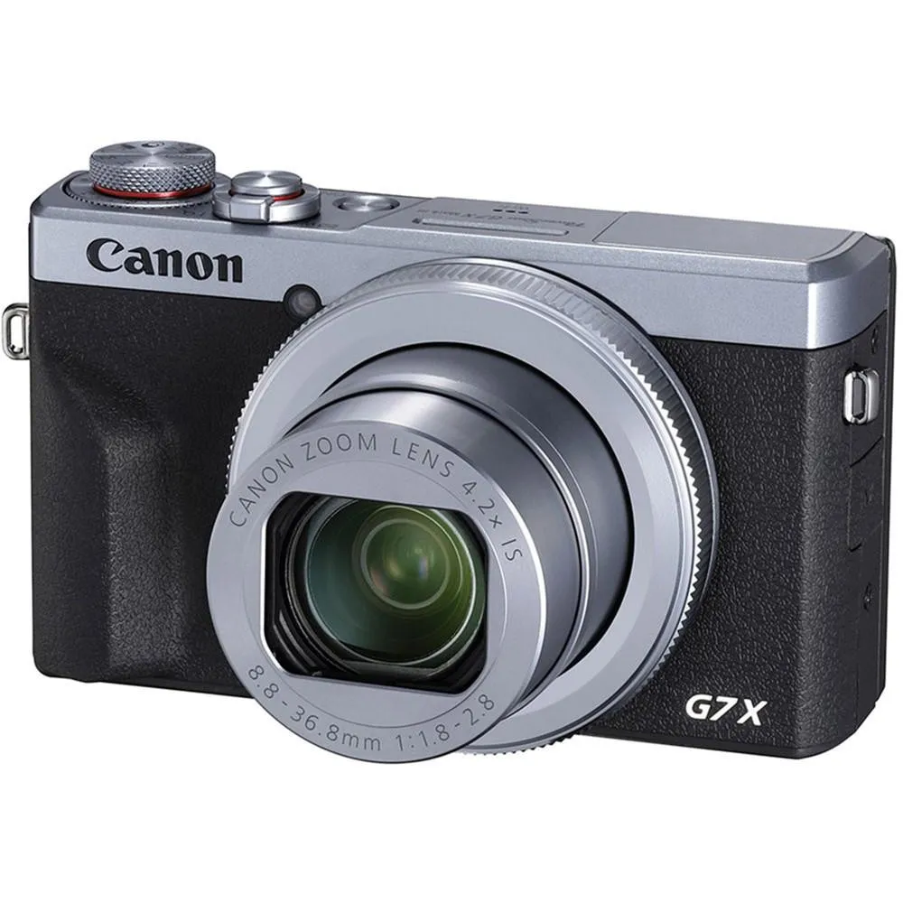Фотоапарат Canon Powershot G7 X Mark III Silver (3638C013) (EU)