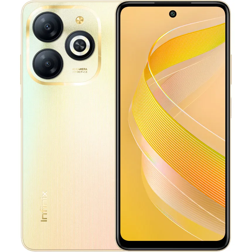 Мобильный телефон Infinix Smart 8 (X6525) 2/64GB Shinny Gold (UA)