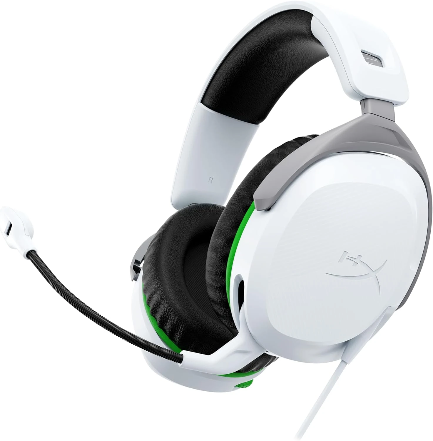 HyperX Cloud Stinger 2 Xbox, mini-jack, бело-зеленый (75X28AA) (UA)