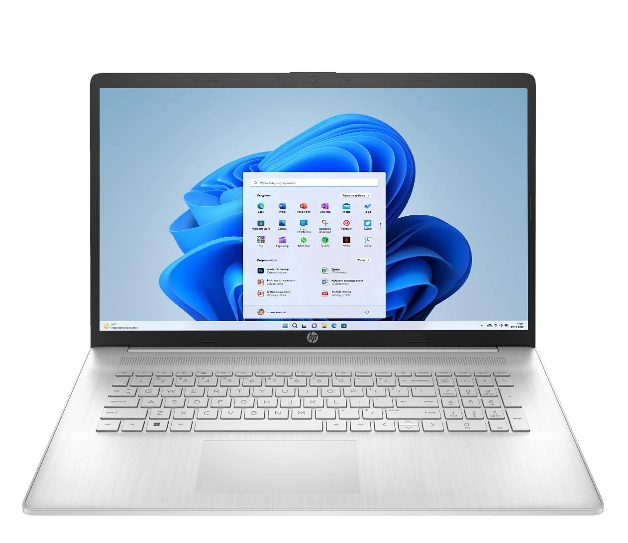 Ноутбук HP 17 Ryzen 7-7730U/16GB/512/Win11 Silver (17-cp3114nw (9Q392EA))