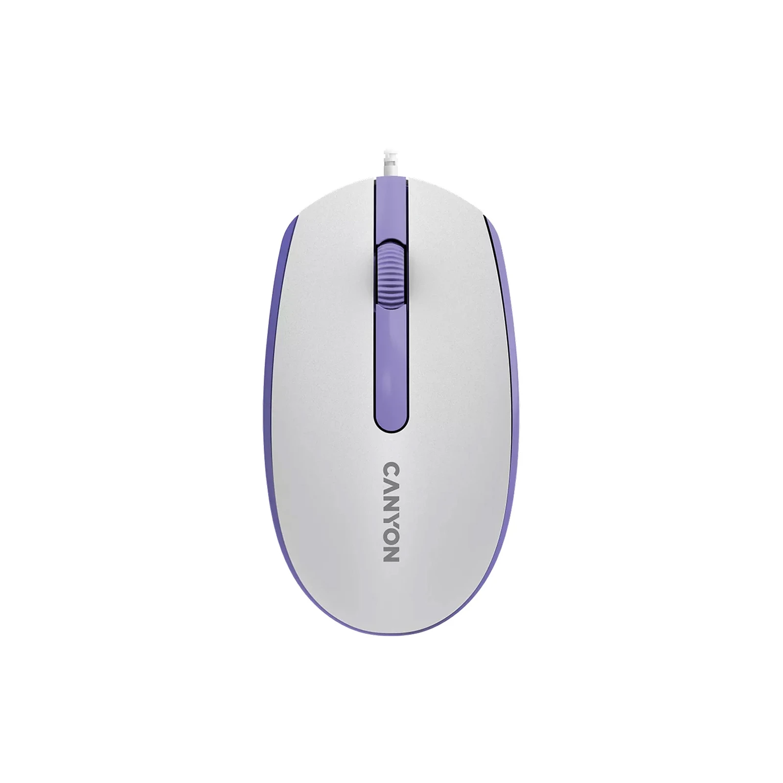 Миша Canyon M-10 USB White Lavender (CNE-CMS10WL) (UA)