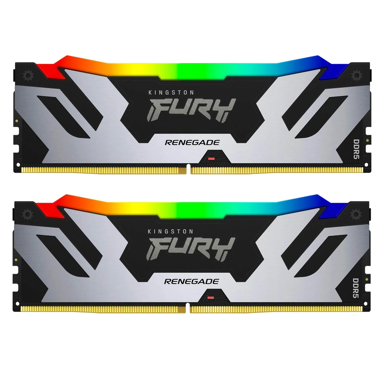 Оперативна пам'ять DDR5 64GB (2x32GB) 6400 MHz Renegade RGB XMP Kingston Fury (ex. HyperX) (KF564C32RSAK2-64) (UA)