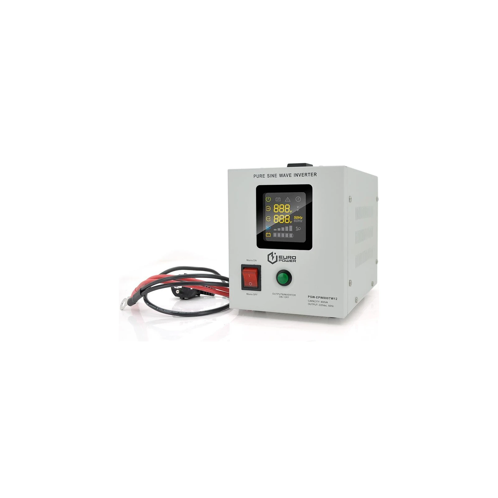 Джерело безперебійного живлення Europower PSW-EPW800TW12, 12V (PSW-EPW800TW12) (UA)