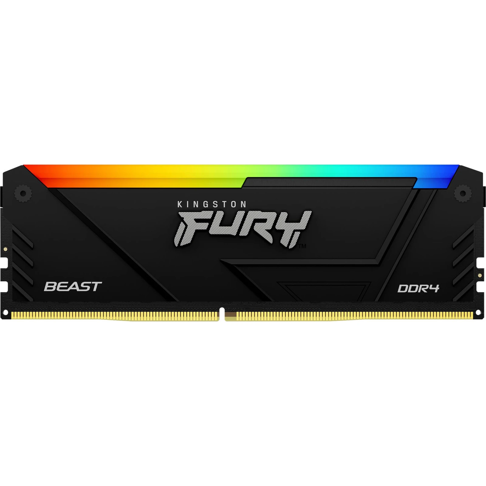 Оперативна пам'ять DDR4 8GB 3600 MHz Beast RGB Kingston Fury (ex. HyperX) (KF436C17BB2A/8) (UA)