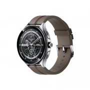 Xiaomi Watch 2 Pro Bluetooth Silver Case with Brown Leather Strap (1006733) (UA)