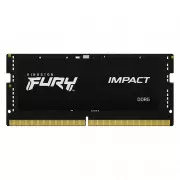 SoDIMM DDR5 16GB 6000 MHz Impact XMP Kingston Fury (ex.HyperX) (KF560S38IB-16)