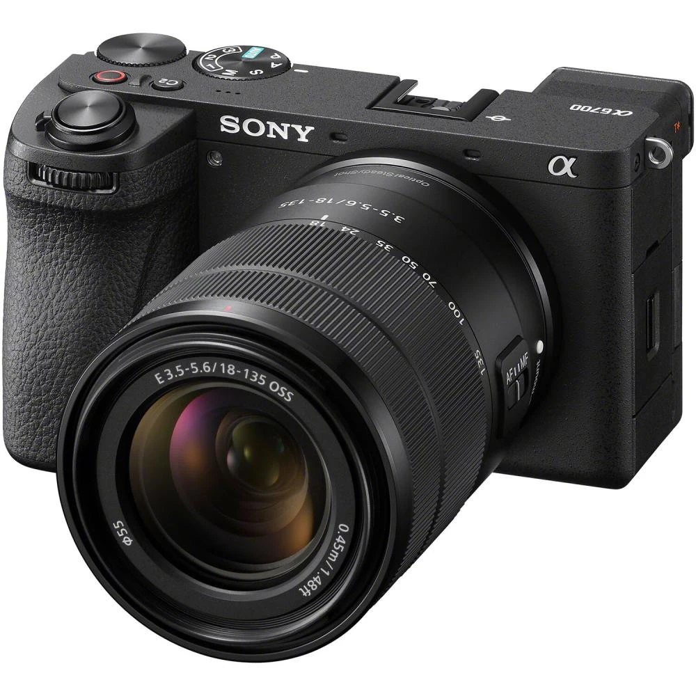 Фотоапарат Sony Alpha A6700M Plus SEL 18-135 RU (ILCE-6700M/SEL18135) Black (EU)