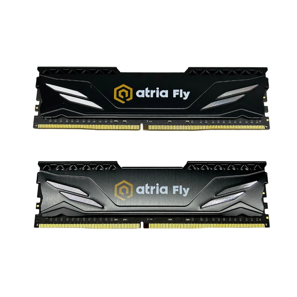 Оперативна пам'ять ATRIA 32 GB (2x16GB) DDR4 3600 MHz Fly Black (UAT43600CL18BK2/32) (UA)