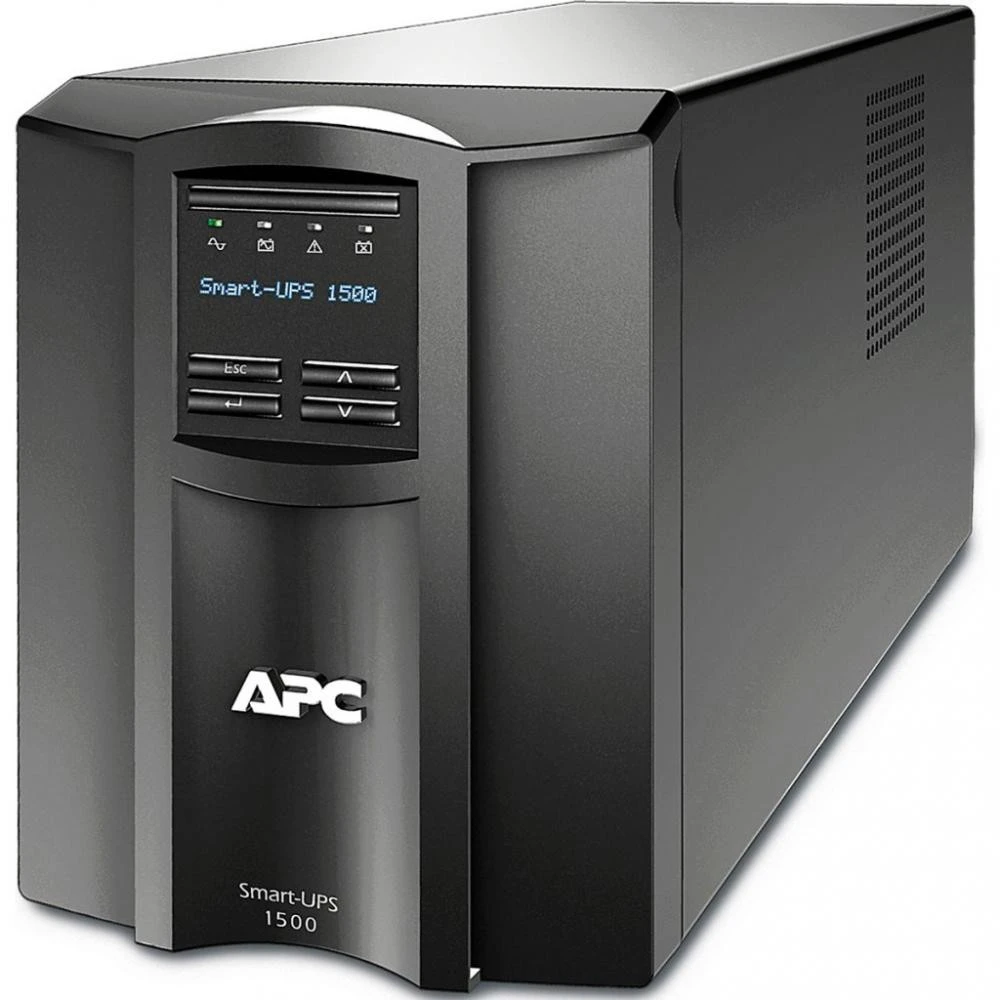 Источник бесперебойного питания APC Smart-UPS 1500VA Tower LCD SmartConnect (SMT1500IC) (UA)