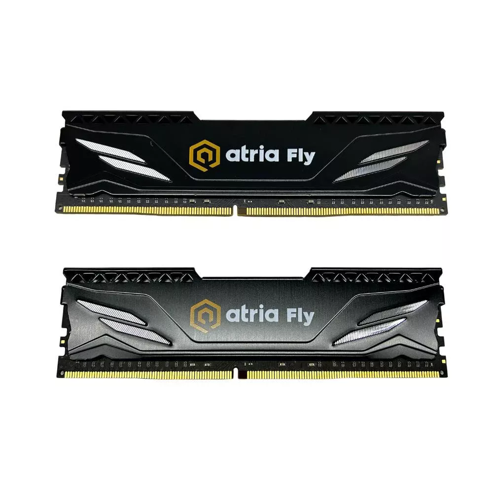 Оперативна пам'ять ATRIA 32 GB (2x16GB) DDR4 3600 MHz Fly Black (UAT43600CL18BK2/32) (UA)