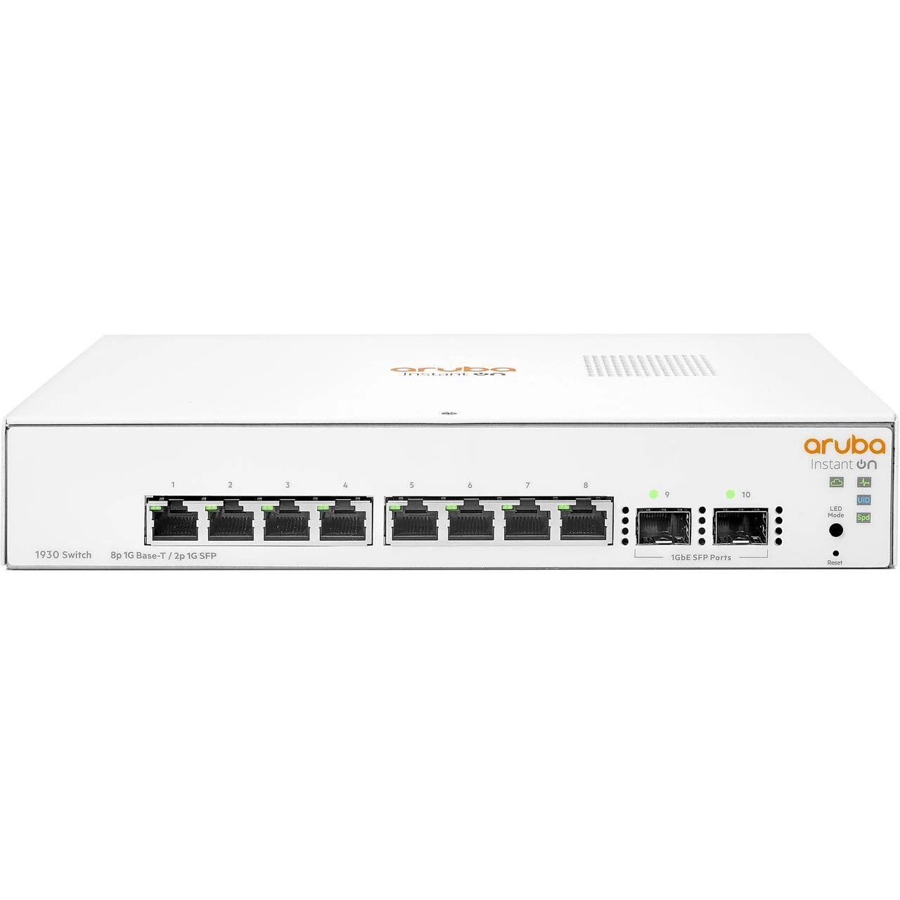 Комутатор керований рівня 2 HP Aruba Instant On 1930 8G 2SFP Switch (JL680A)