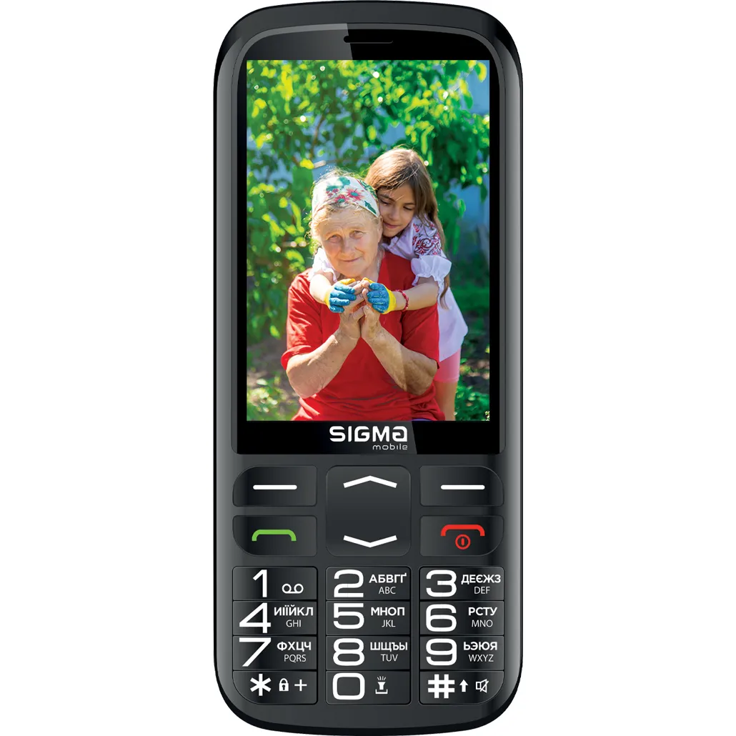 Мобільний телефон Sigma mobile Comfort 50 Optima Type-C Black (UA)
