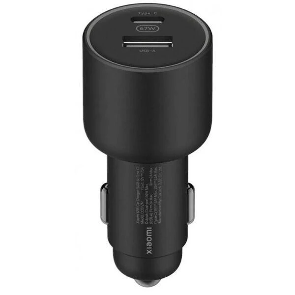 Xiaomi 67W Car Charger USB/Type-C (BHR6814GL)
