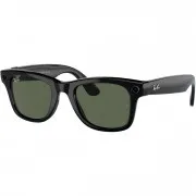 Смарт-очки Ray-ban Meta Wayfarer Shiny Black / Green (RW4006 601/71 50-22)