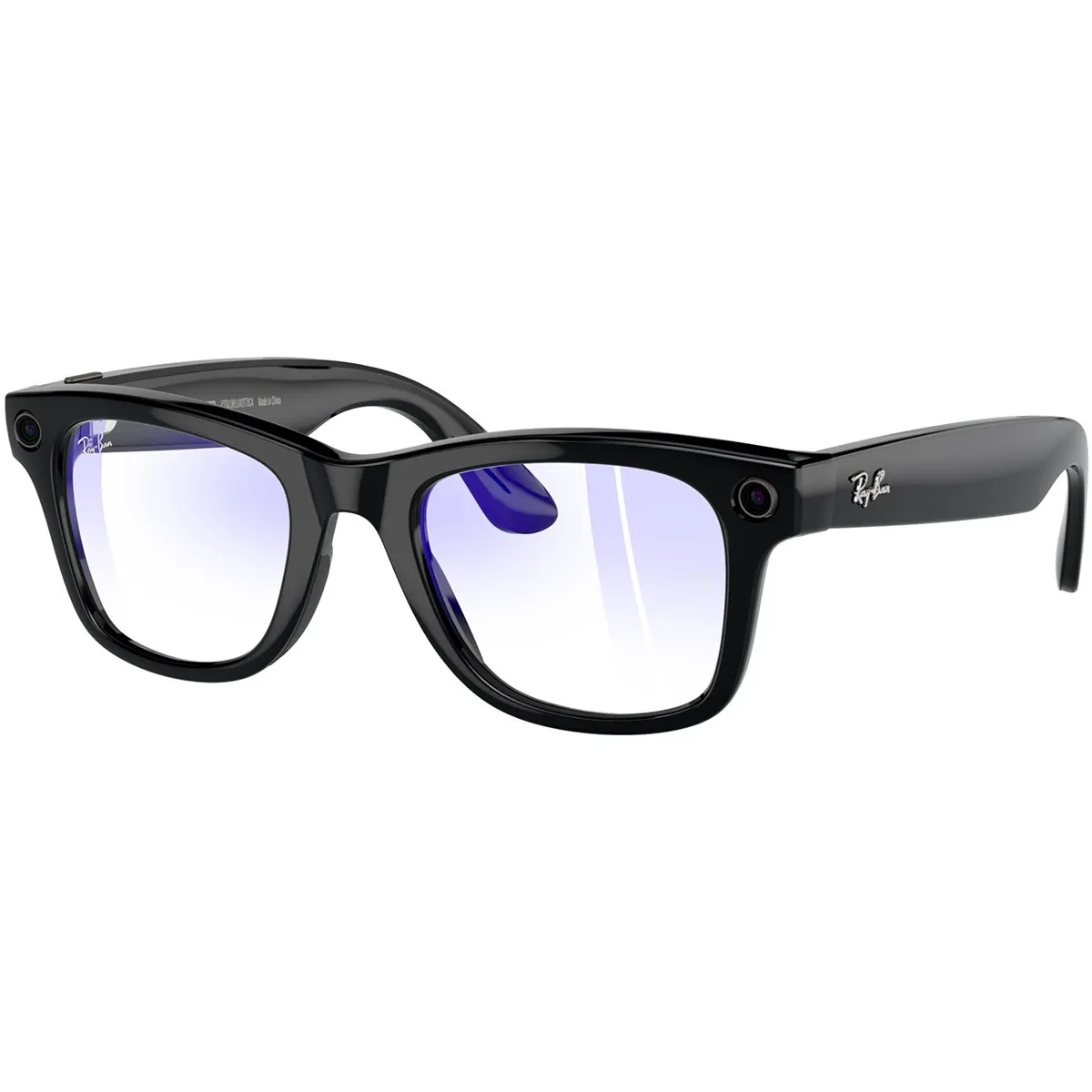 Смарт-окуляри Ray-ban Meta Wayfarer Shiny Black / Clear (RW4006 601/SB 50-22)