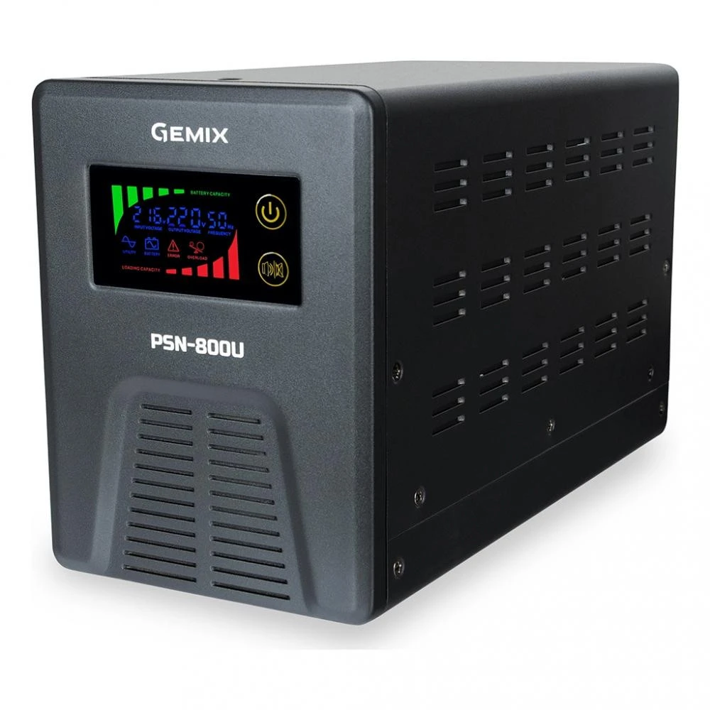 Джерело безперебійного живлення Gemix PSN-800U (UA)