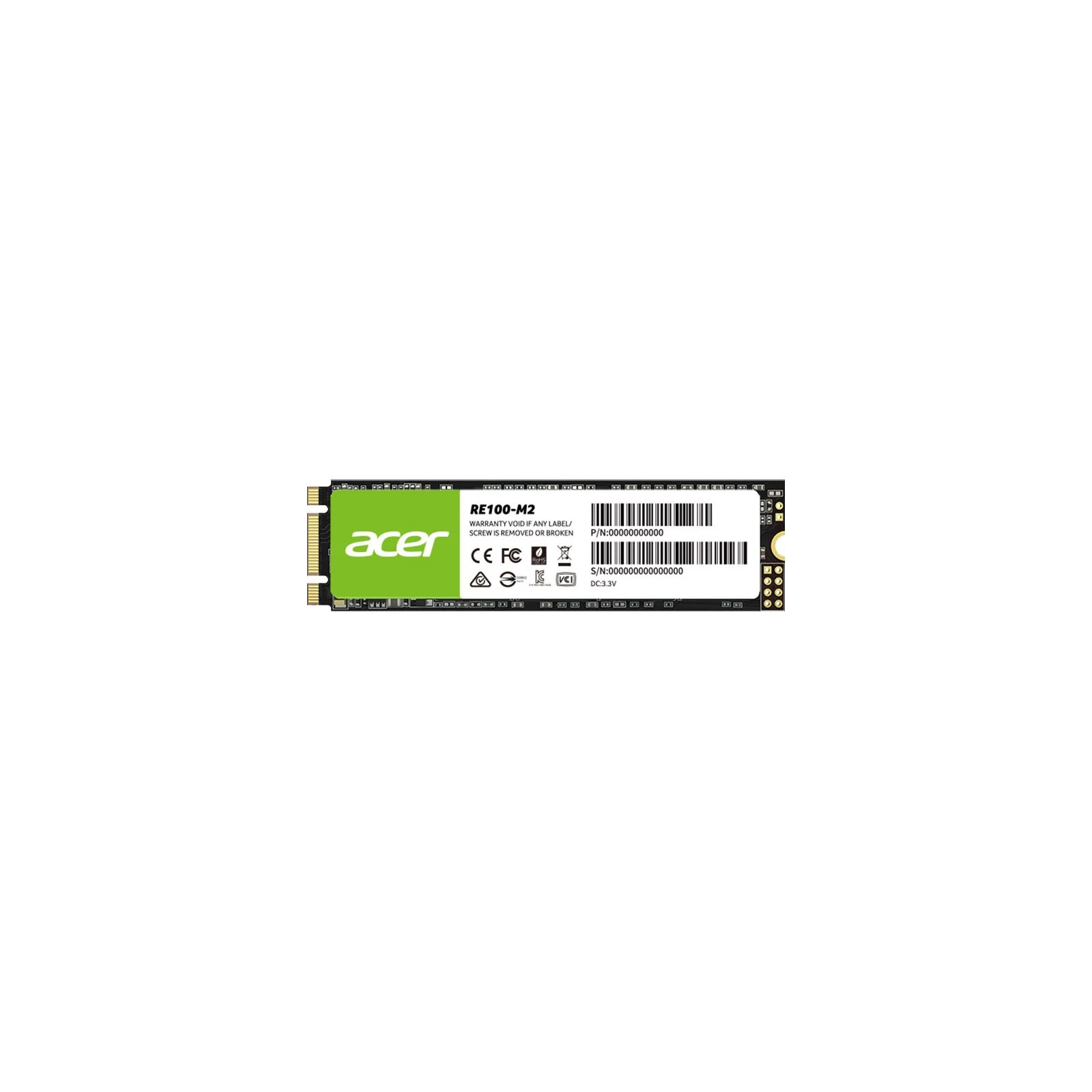 SSD диск M.2 2280 2TB RE100 Acer (BL.9BWWA.116) (UA)