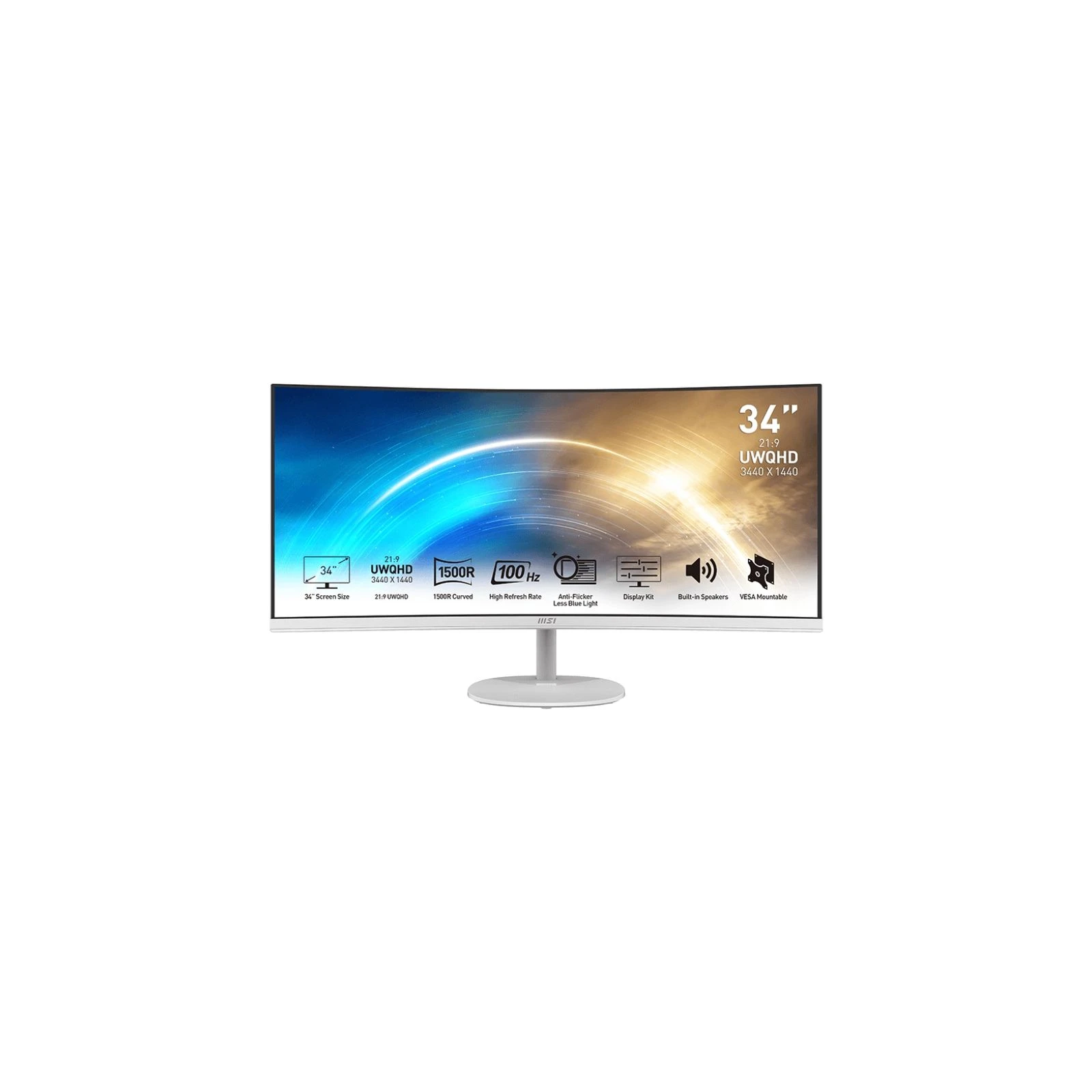 Монитор MSI PRO MP341CQW (9S6-3PB2CT-037) (UA)