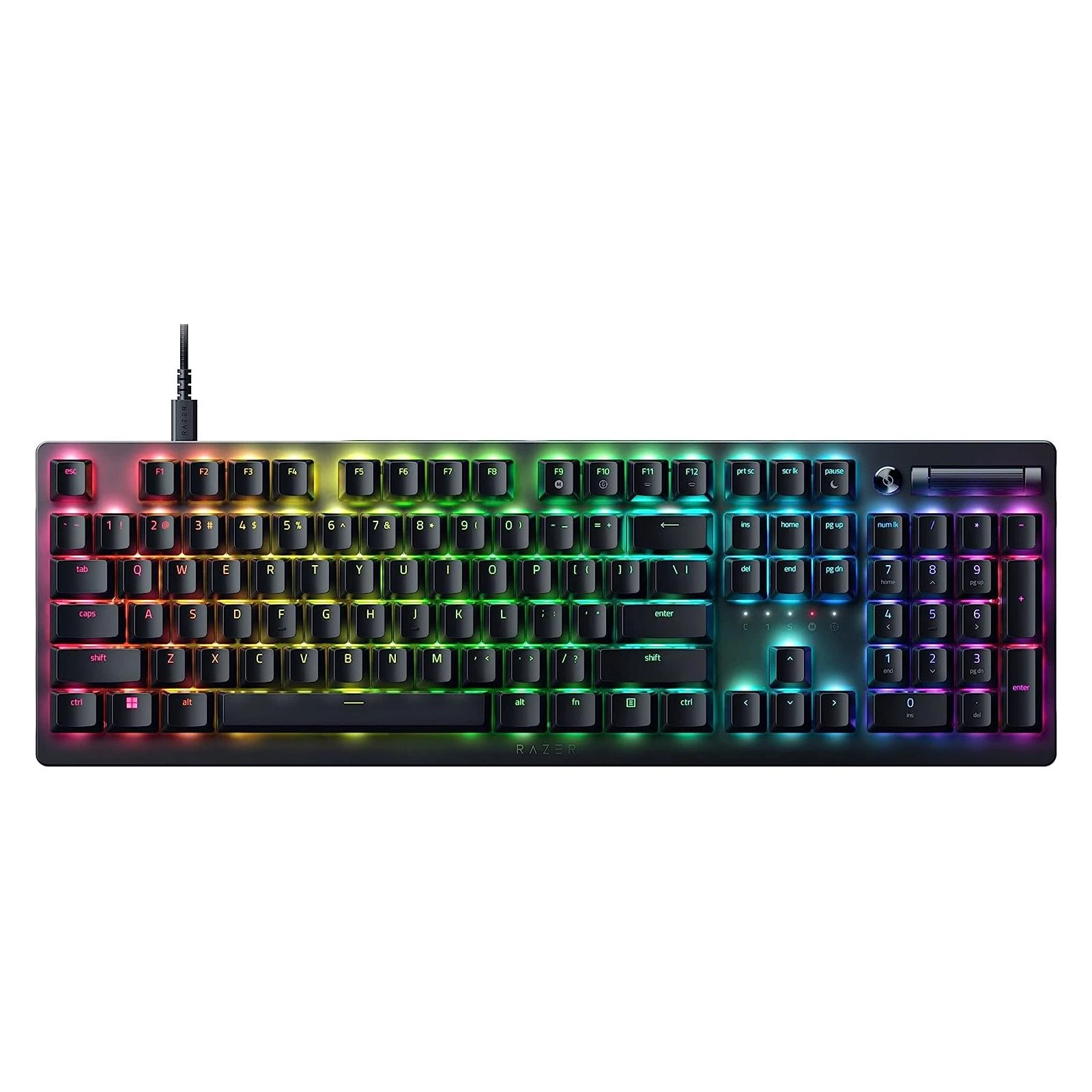 Клавиатура Razer DeathStalker V2 Red Switch USB RU Black (RZ03-04500800-R3R1) (UA)