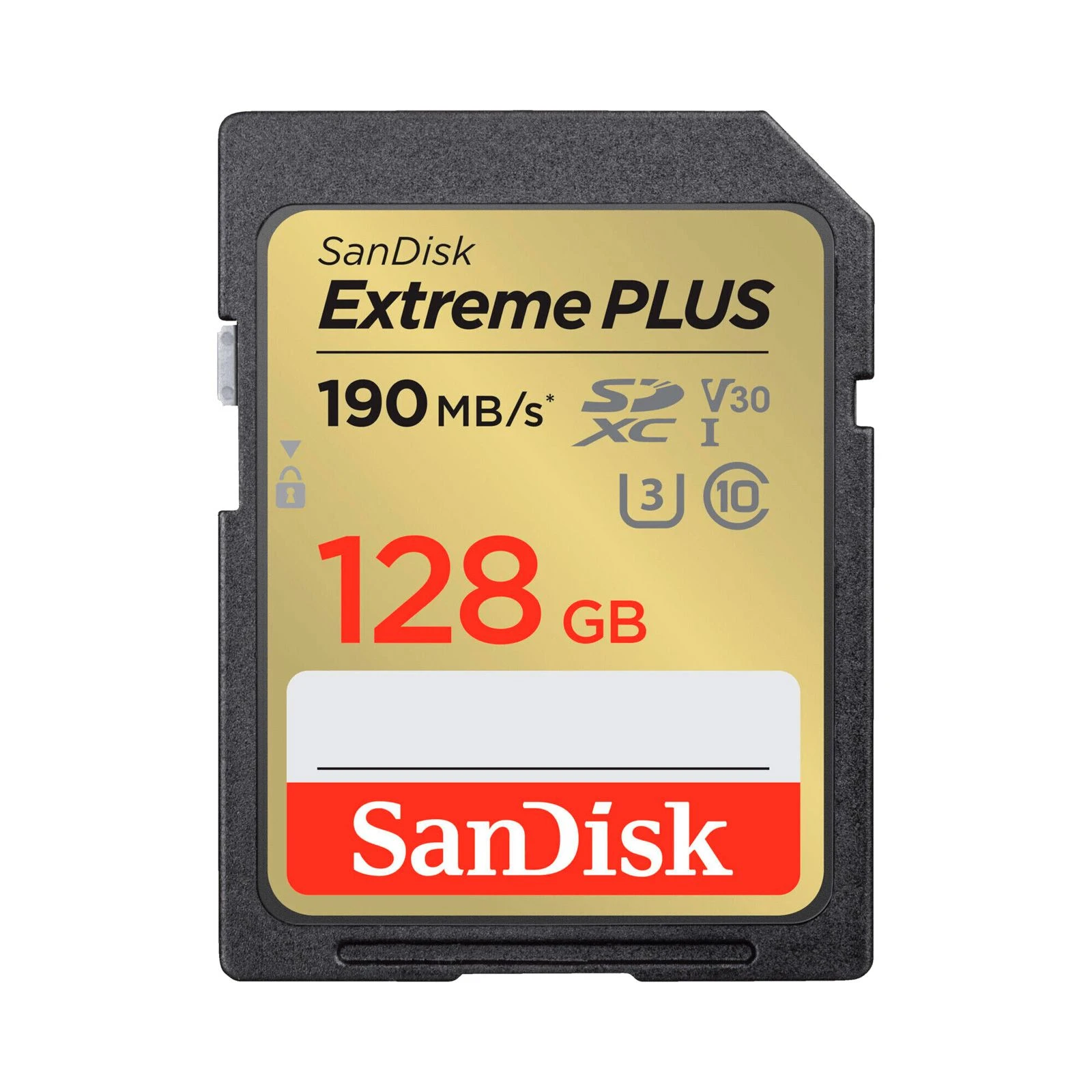 Карта пам'яті SanDisk 128GB SDXC class 10 UHS-I U3 4K Extreme Plus (SDSDXWA-128G-GNCIN) (UA)