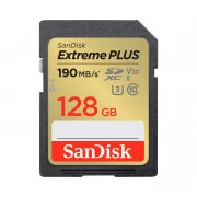 SanDisk 128GB SDXC class 10 UHS-I U3 4K Extreme Plus (SDSDXWA-128G-GNCIN) (UA)
