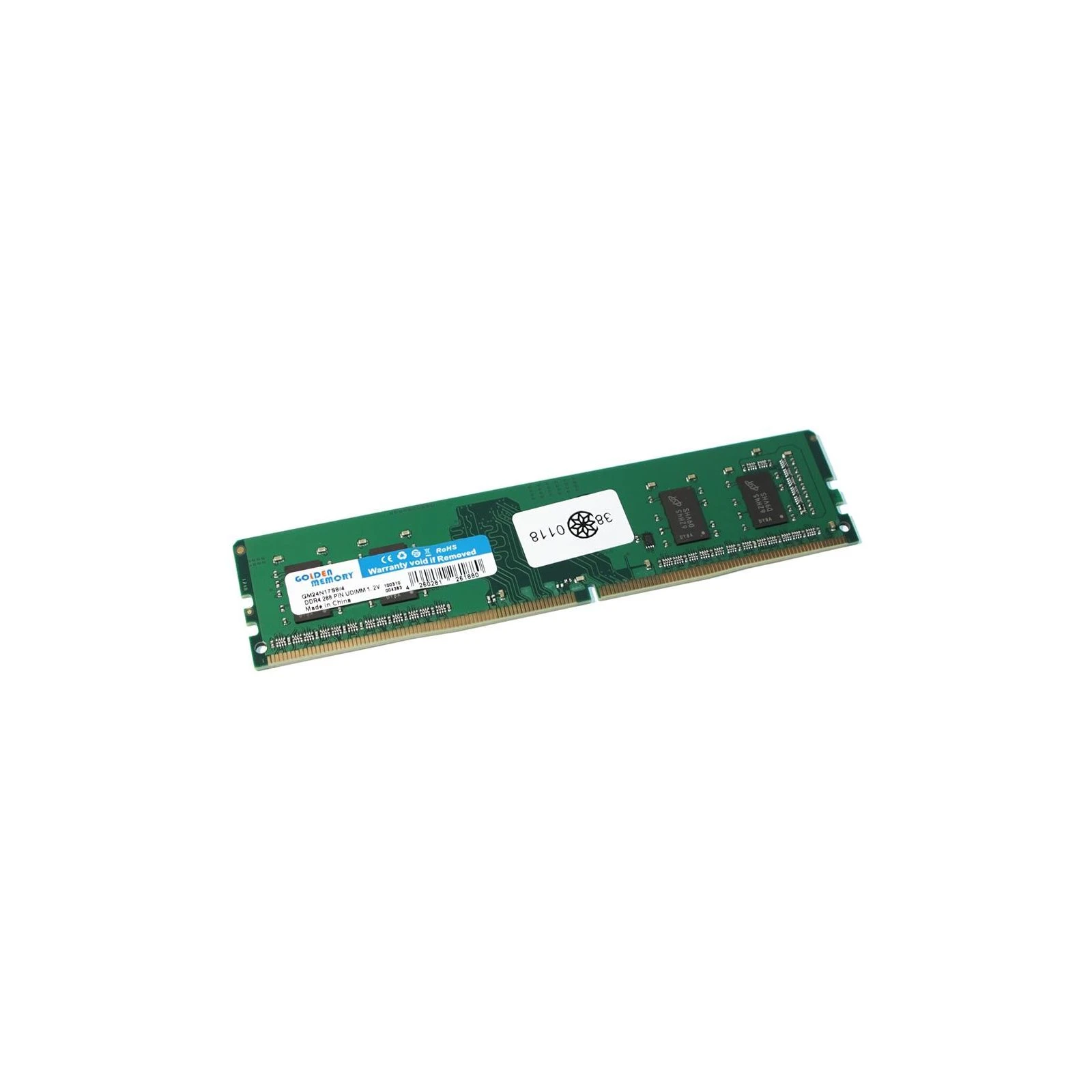 Оперативна пам'ять DDR4 4GB 2400 MHz Golden Memory (GM24N17S8/4) (UA)