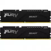 DDR5 16GB (2x8GB) 5200 MHz FURY Beast Black Kingston Fury (ex.HyperX) (KF552C40BBK2-16) (UA)