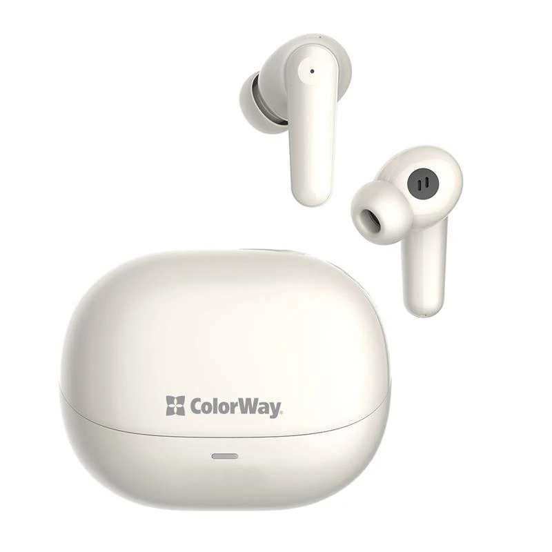 СolorWay Slim TWS-1 Earbuds Long Life Beige (CW-TWS1BE)