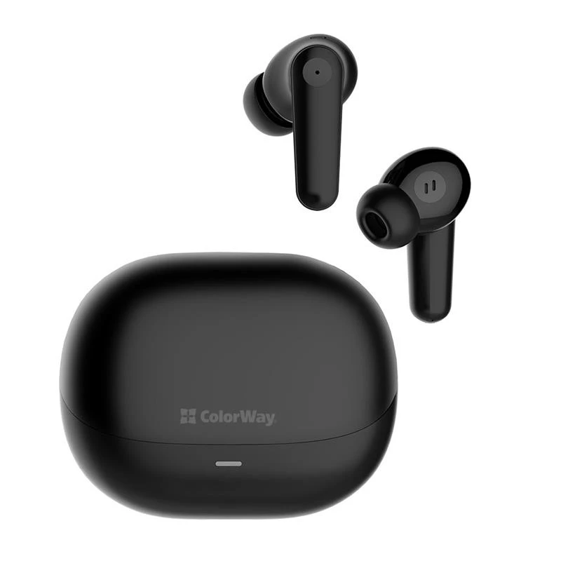 СolorWay Slim TWS-1 Earbuds Long Life Black (CW-TWS1BK1)