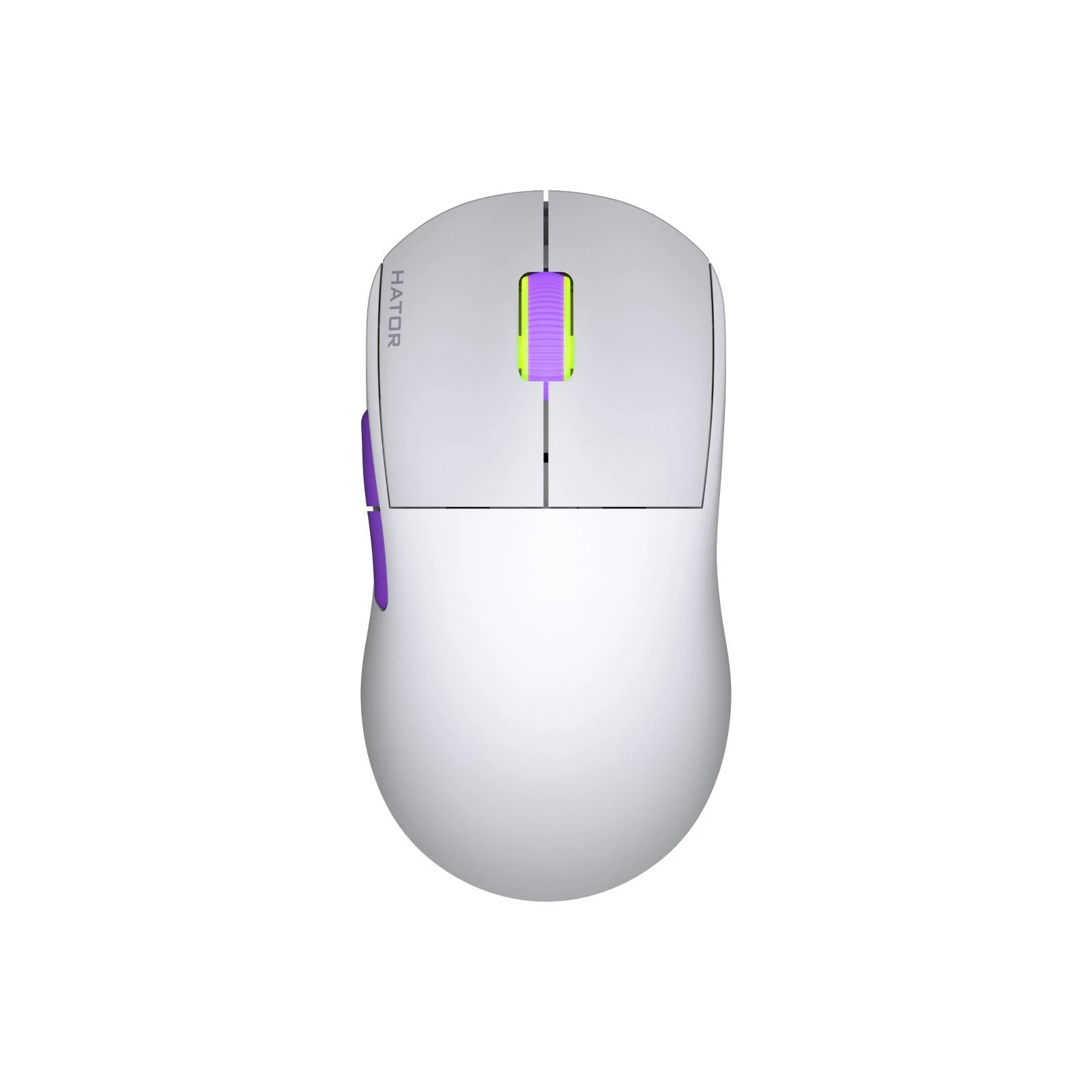 Мышь Hator Quasar 2 Ultra 4K Wireless/Bluetooth/USB White/Lilac (HTM571WL) (UA)