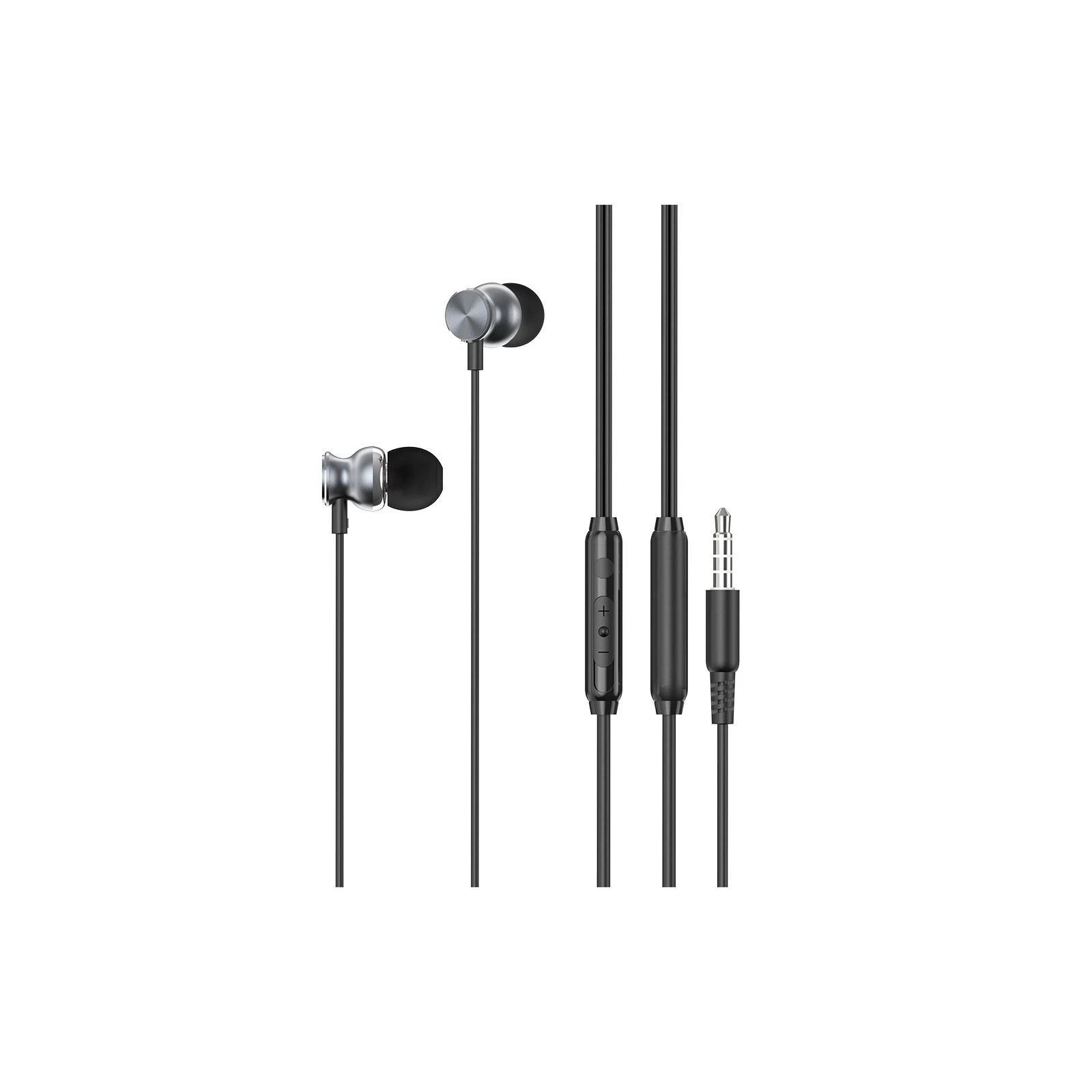 Навушники ColorWay 3.5 mm Wired Earphone UrbanBeat Black (CW-WD03BK) (UA)