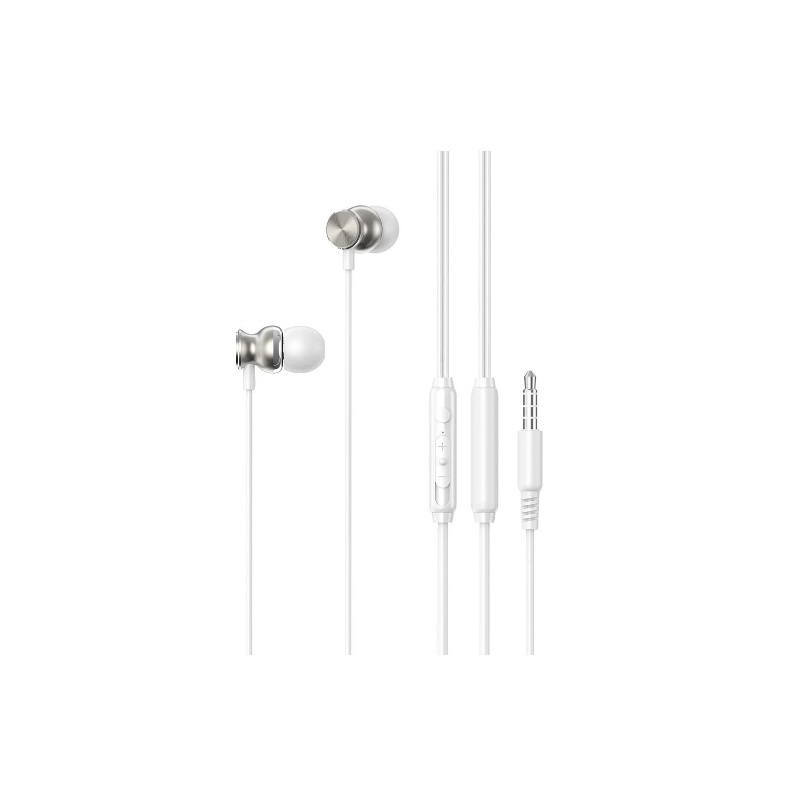 Навушники ColorWay 3.5 mm Wired Earphone UrbanBeat White (CW-WD03WT) (UA)