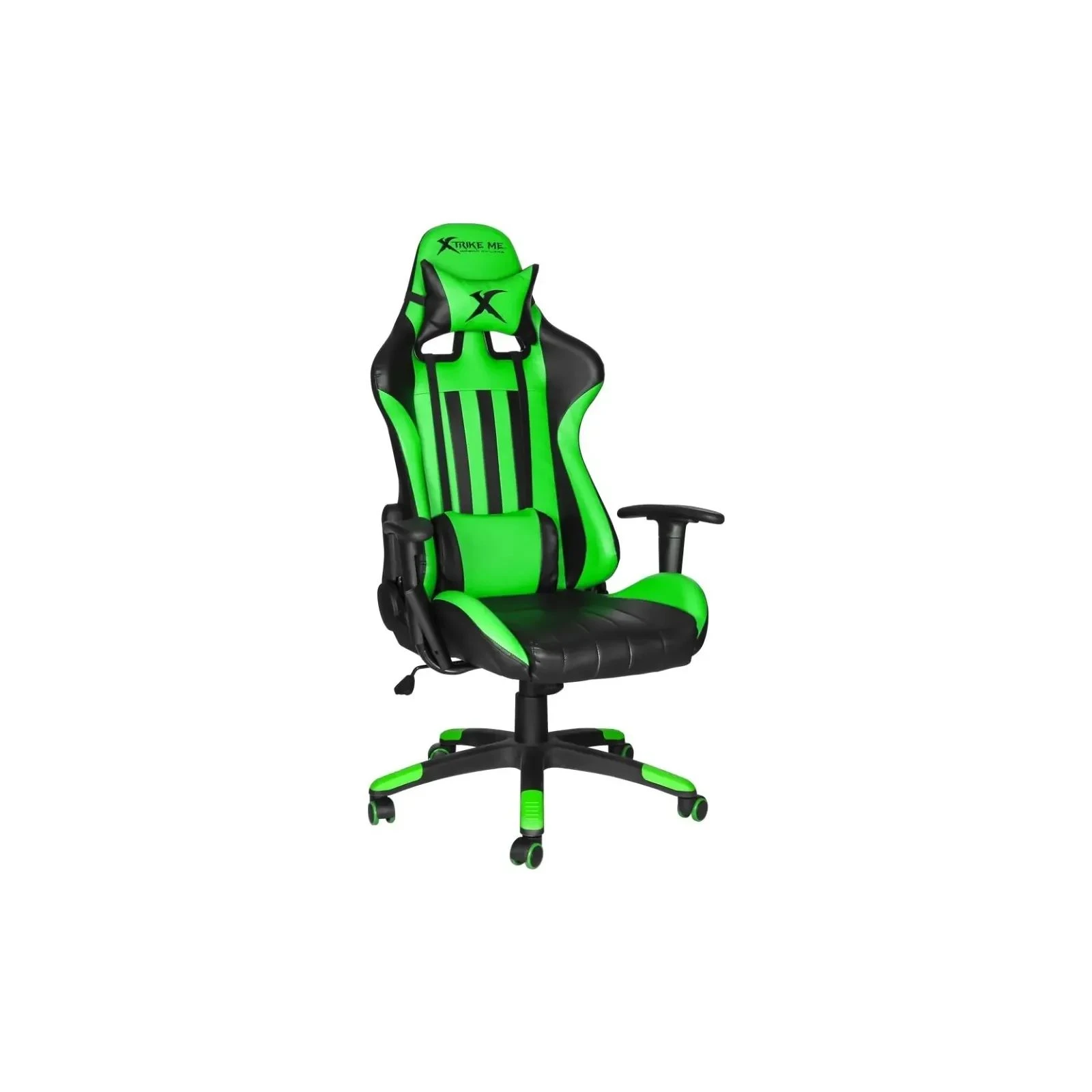 Ігрове крісло Xtrike ME Advanced Gaming Chair GC-905 Black/Green (GC-905GN) (UA)