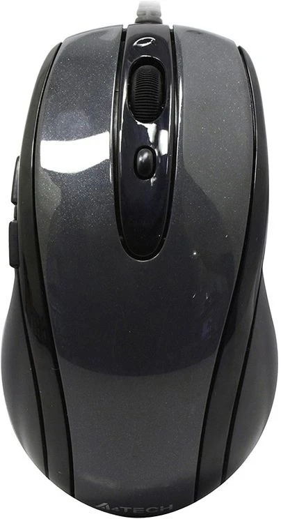 Мышь A4Tech N-708X Glossy Grey