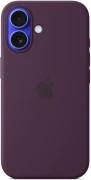 Apple Silicone Case with MagSafe Plum (MYY43) for iPhone 16