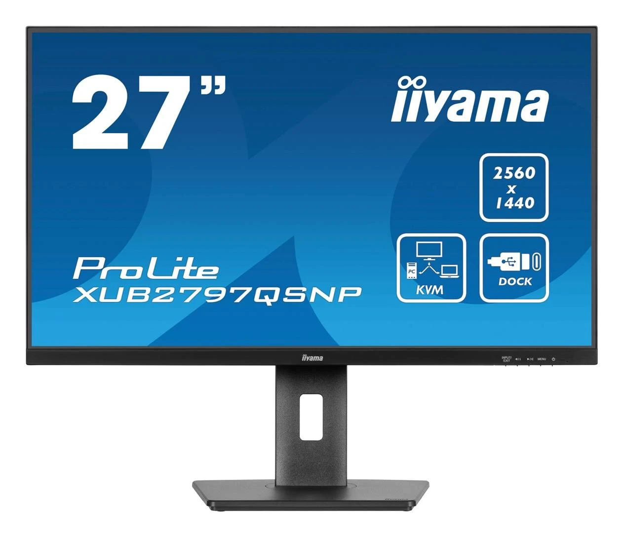 Монітор iiyama ProLite XUB2797QSNP-B1 (XUB2797QSNP-B1) EU