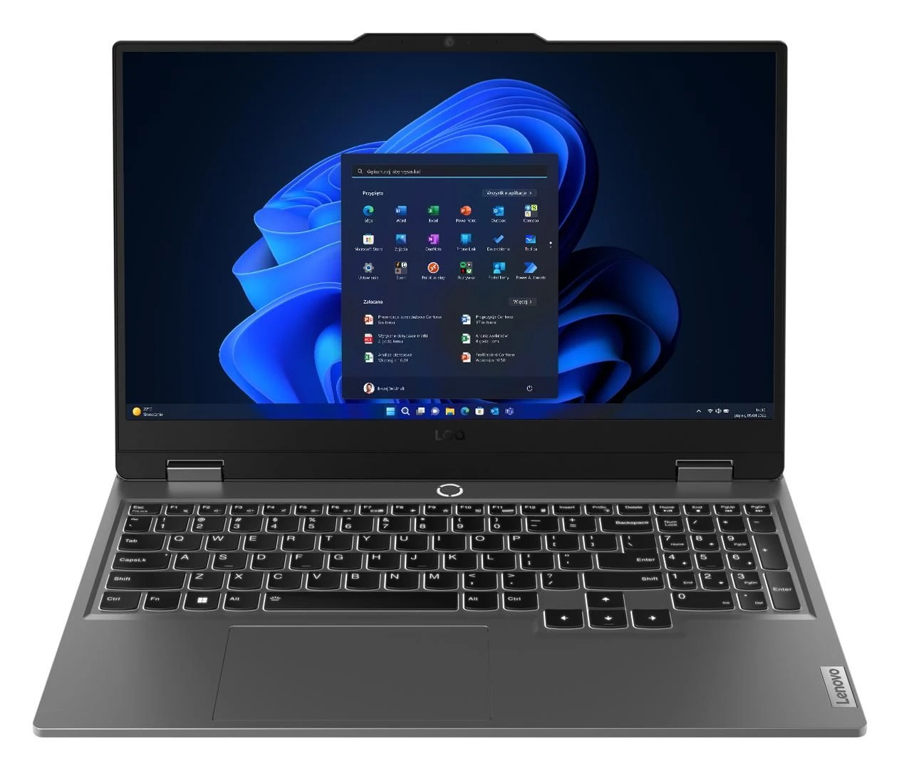 Ноутбук Lenovo LOQ-15 i5-12450HX/16GB/512+1TB/Win11X RTX4050 144Hz (83GS007MPB)