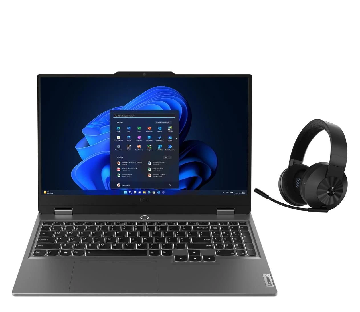 Ноутбук Lenovo LOQ-15 Ryzen 5-7235HS/32GB/512+1TB/Win11X RTX3050 144Hz (83JC0068PB)