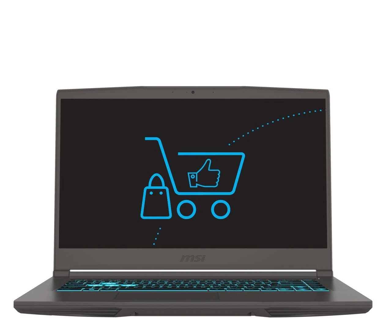 Ноутбук MSI Thin 15 i5-12450H/32GB/512 RTX4050 (Thin 15 | B12VE-1817XPL)