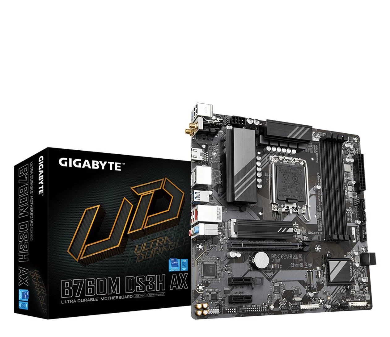 Материнская плата Gigabyte B760M DS3H AX EU