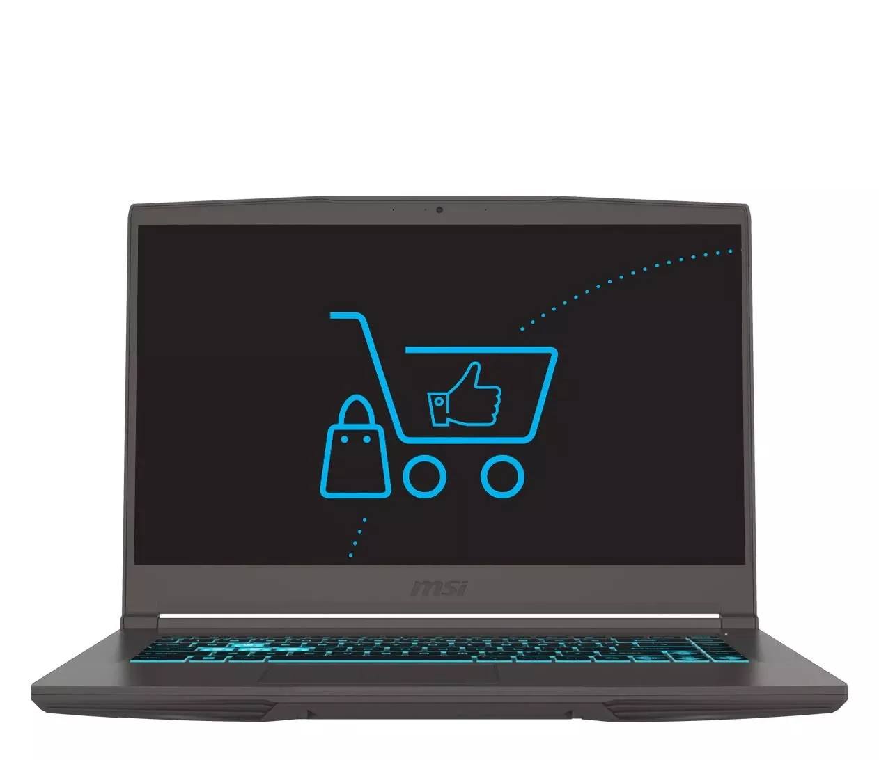 Ноутбук MSI Thin 15 i5-12450H/16GB/512 RTX4050 (Thin 15 | B12VE-1817XPL)