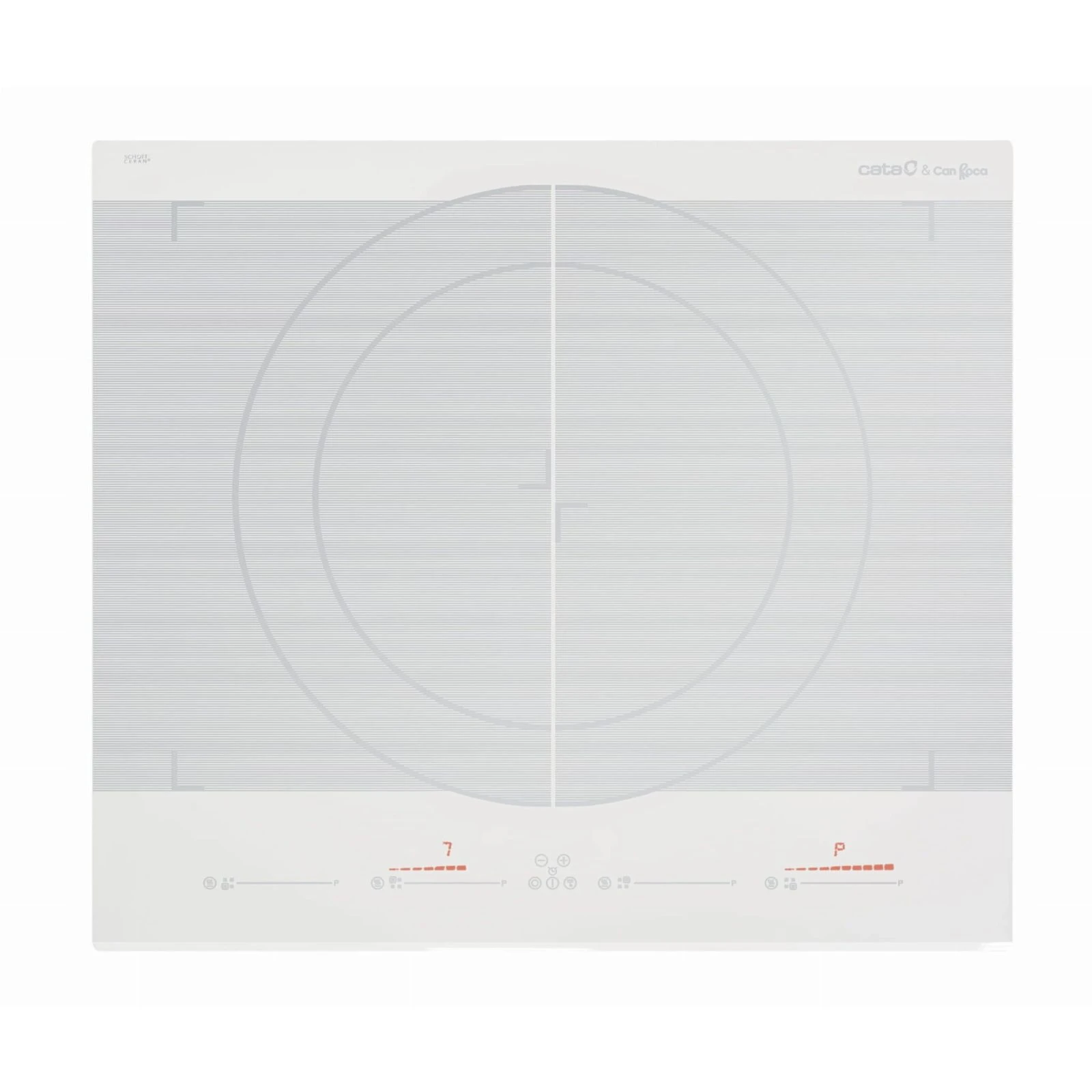 Варочная поверхность Cata Giga 600, білий (08026003) (UA)