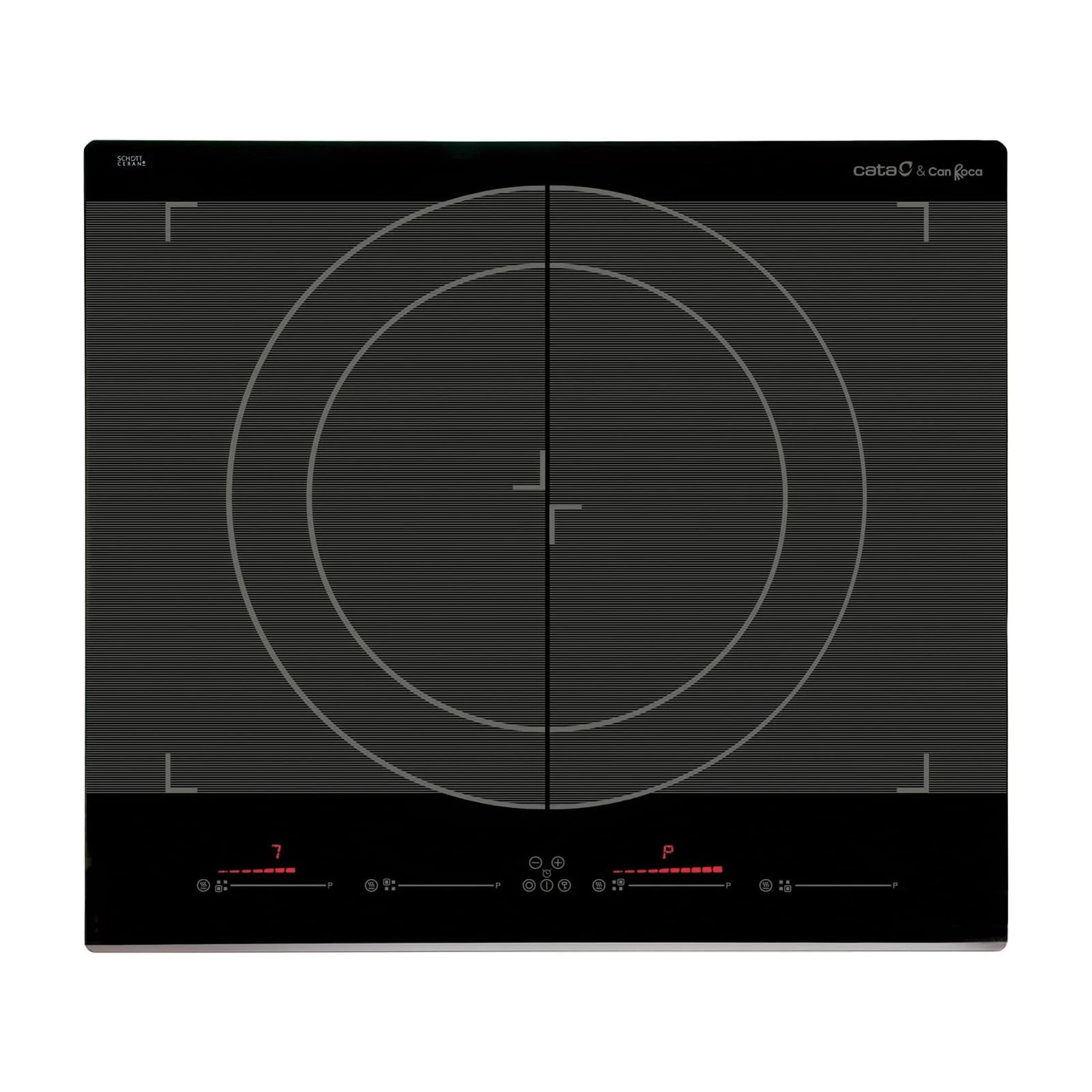 Варочная поверхность Cata Giga 600, чорний (08026002) (UA)