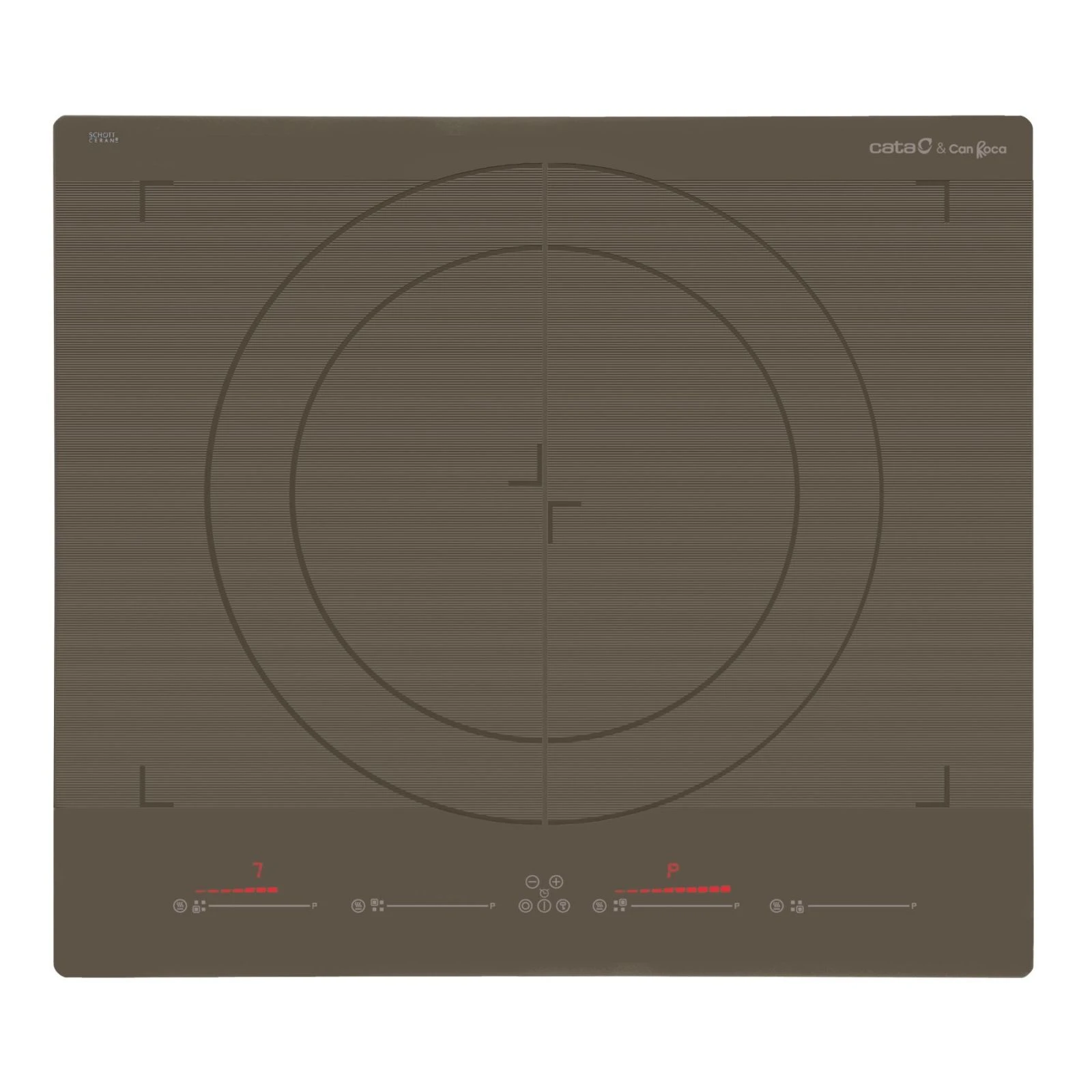 Варочная поверхность Cata Giga 600, сірий (08026609) (UA)