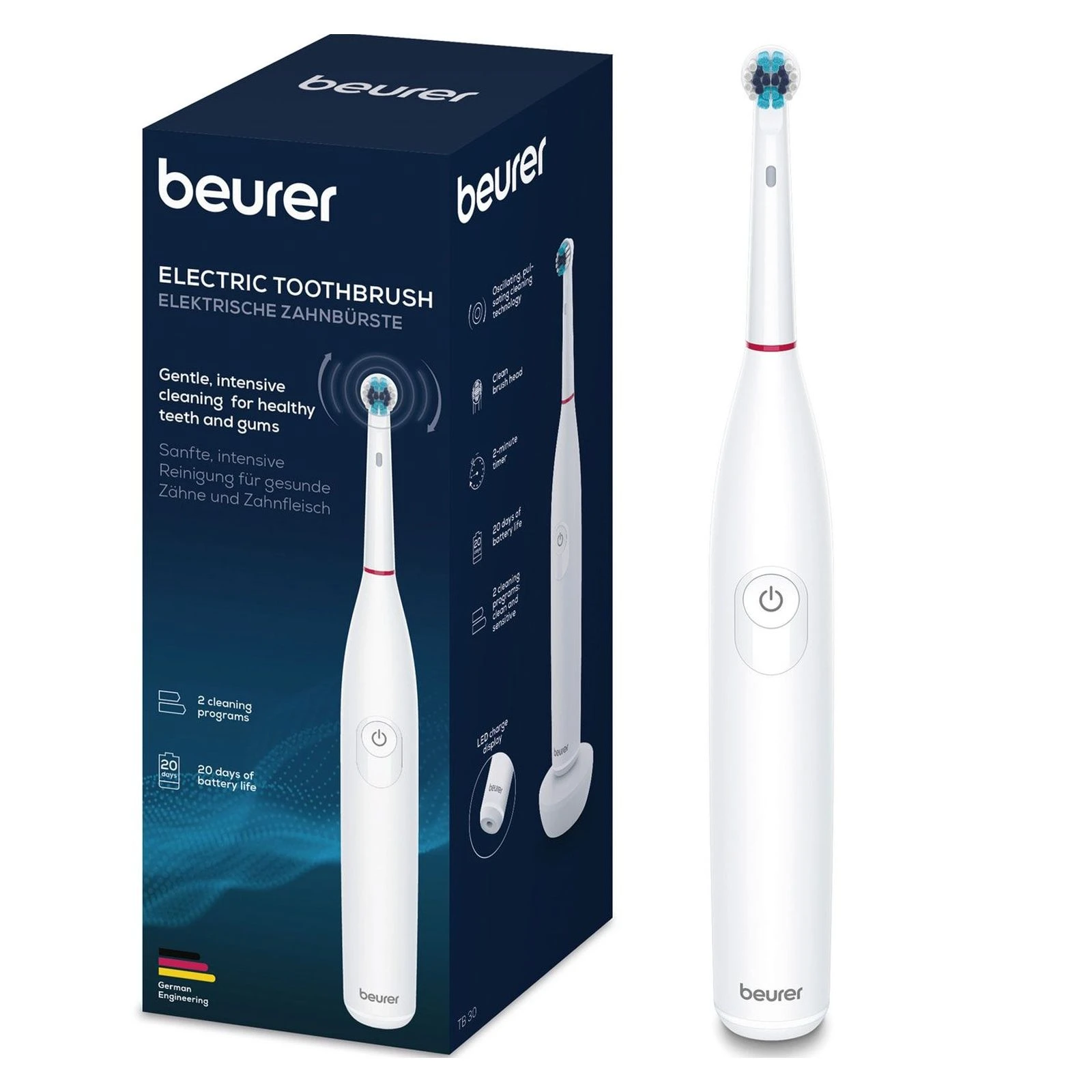 Електрична зубна щітка Beurer TB 30 (UA)