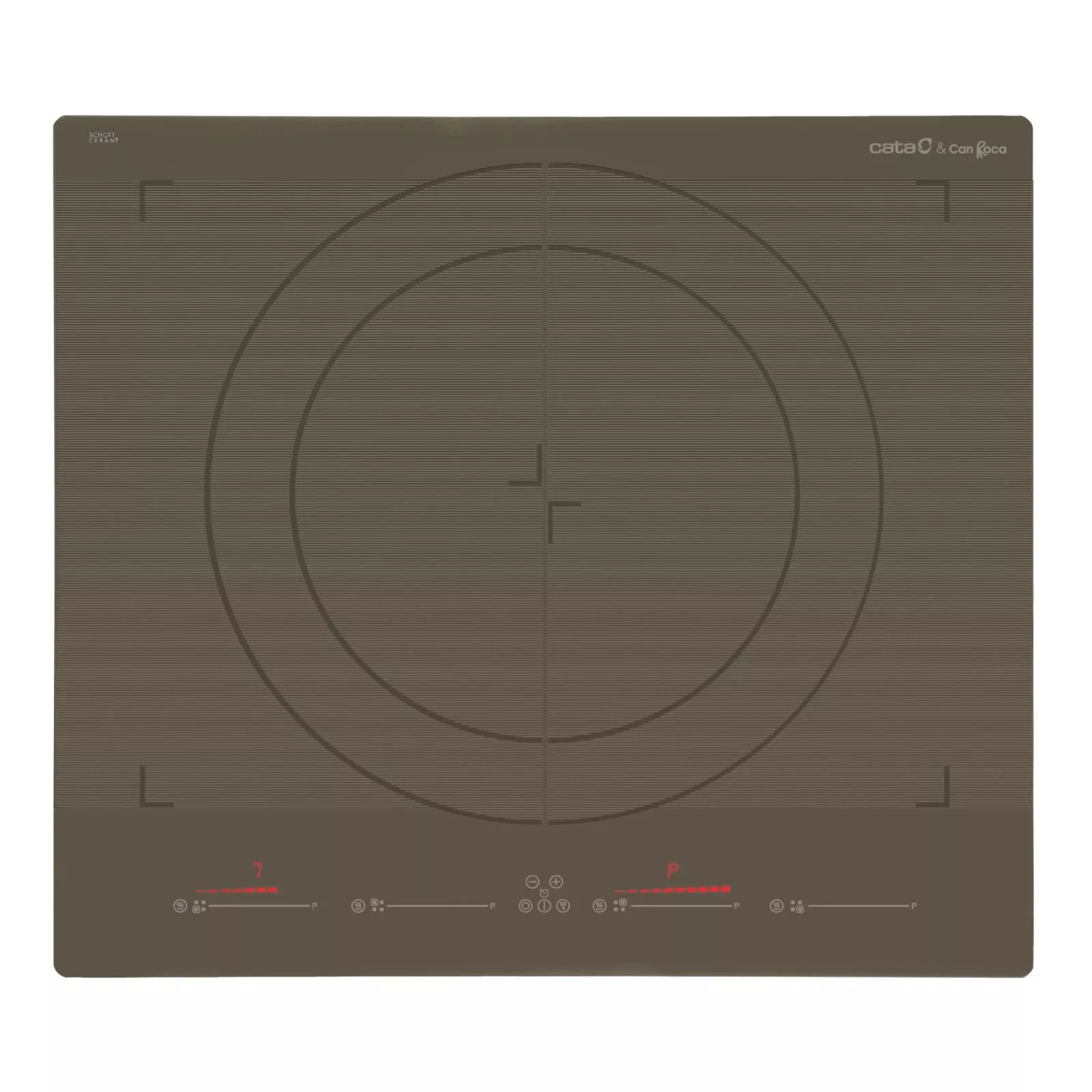 Варочная поверхность Cata Giga 600, сірий (08026609) (UA)